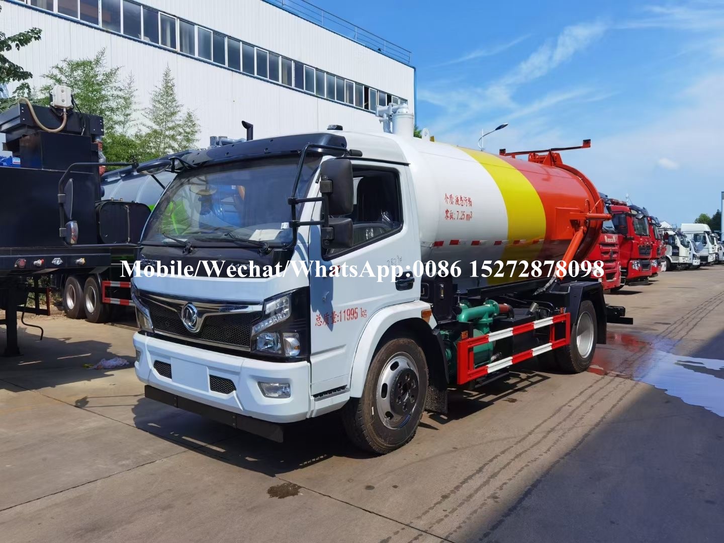 Dongfeng 5m3 Sewage Truck (6) Dongfeng 5m3 Sewage Truck (6)