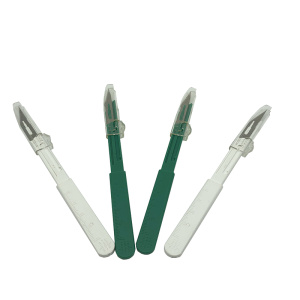 disposable surgical safety scalpel