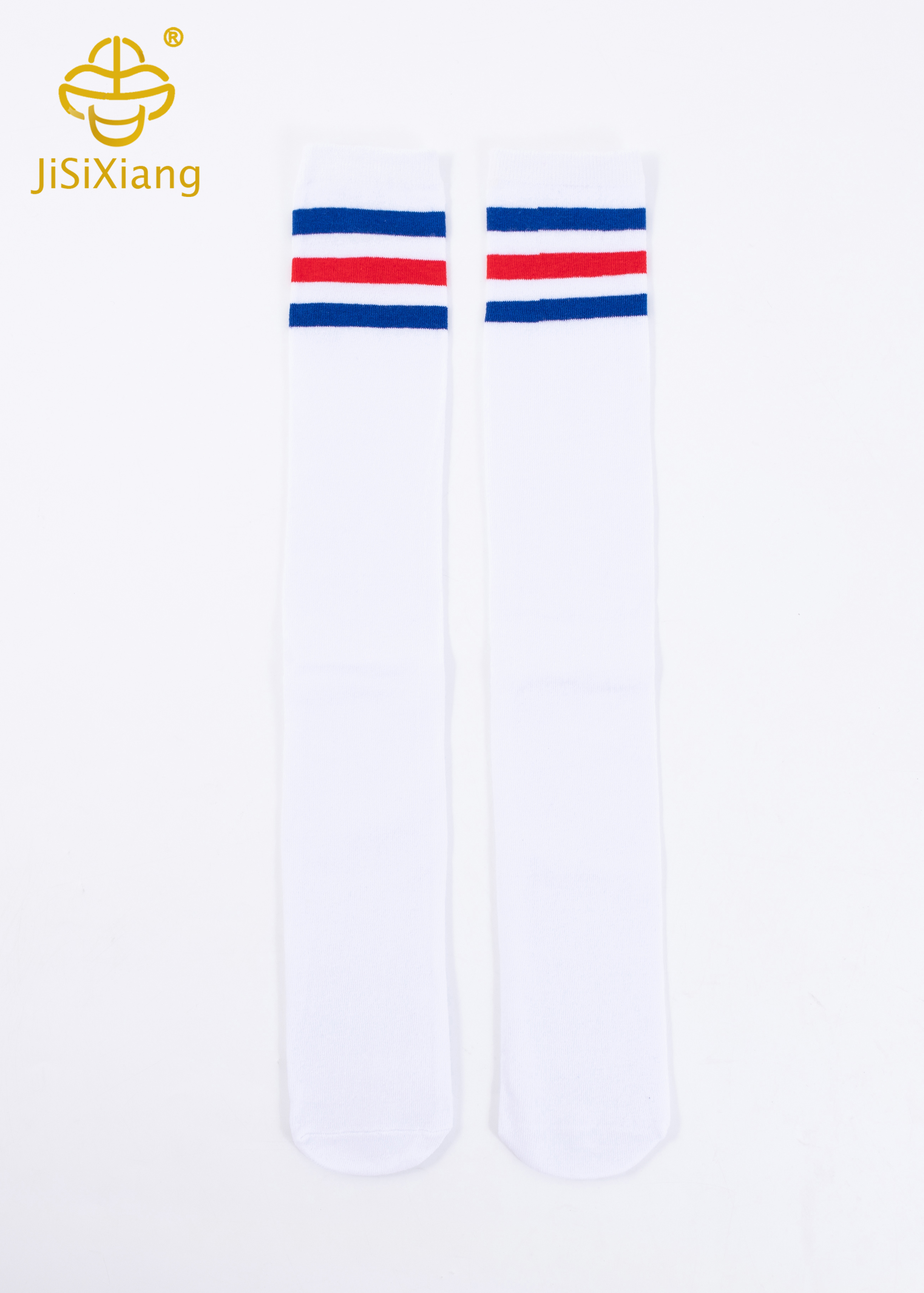Girls' White Long Knee Over Sport Sock Girls' White Long Knee Over Sport Sock