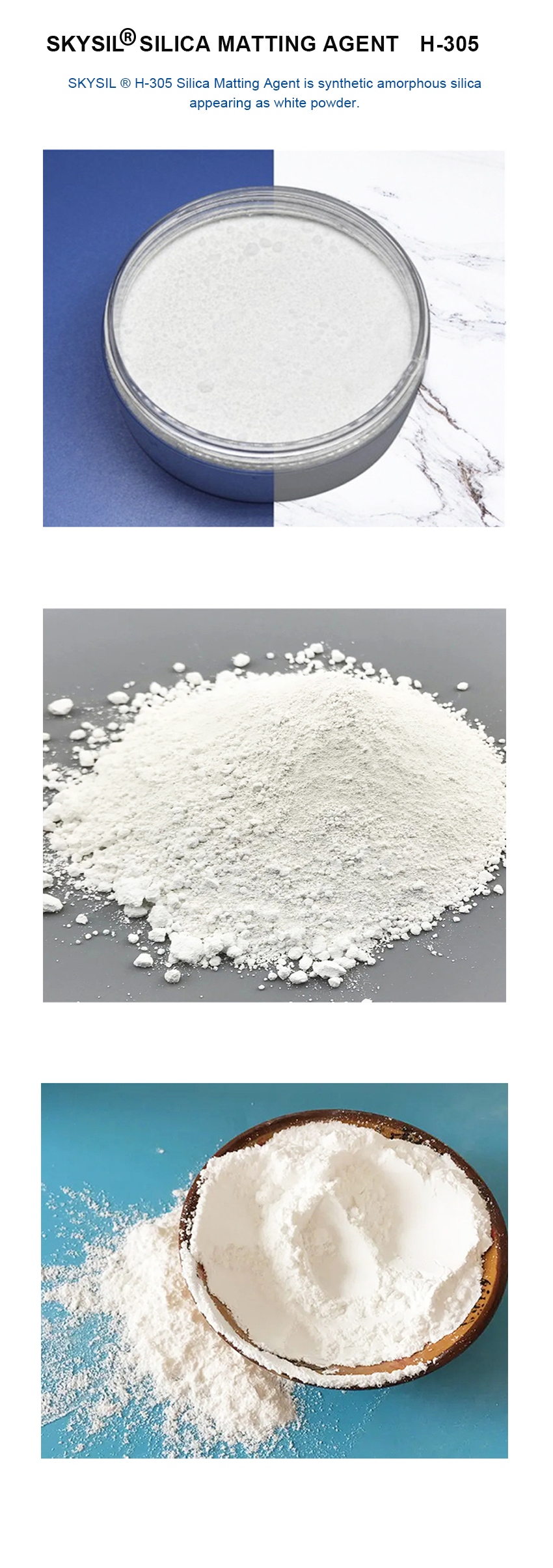 QUANXU SILICA DIOXIDE POWDER (H-305) M1 QUANXU SILICA DIOXIDE POWDER (H-305) M1