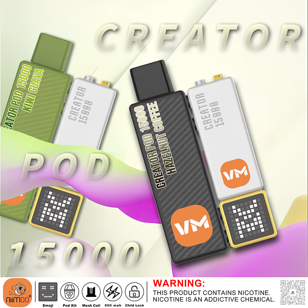 Creator Pod Kit Vape 15000 Puffs Creator Pod Kit Vape 15000 Puffs