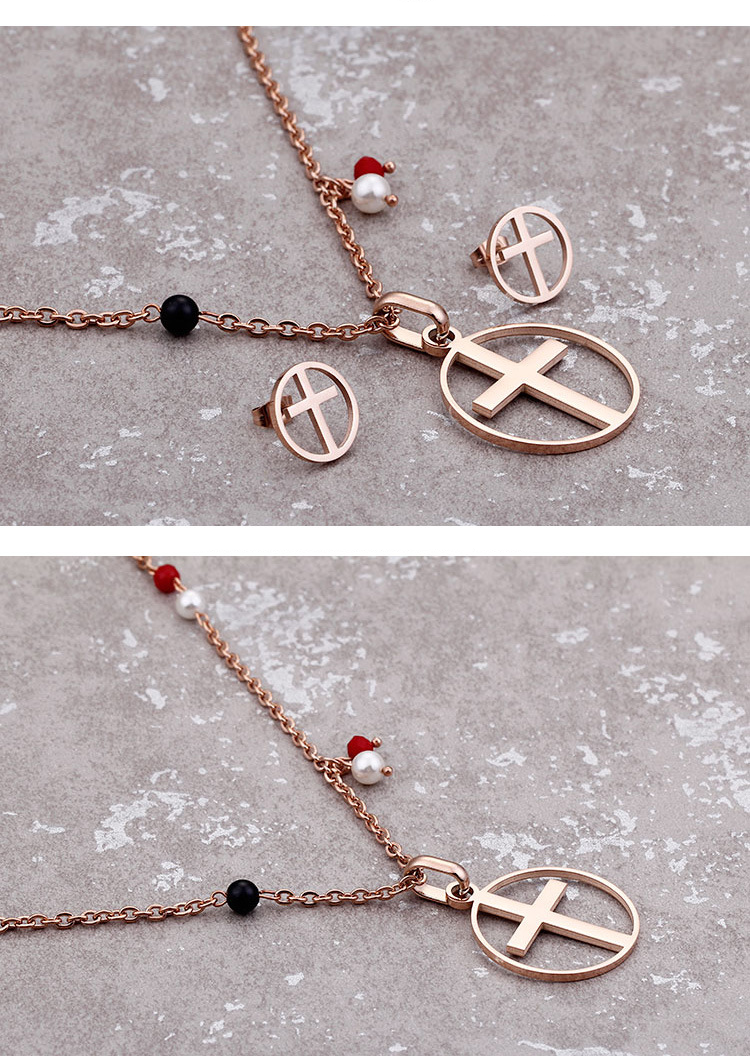 Τιτάνιο χάλυβα κοσμήματα που Titanium steel jewelry set
