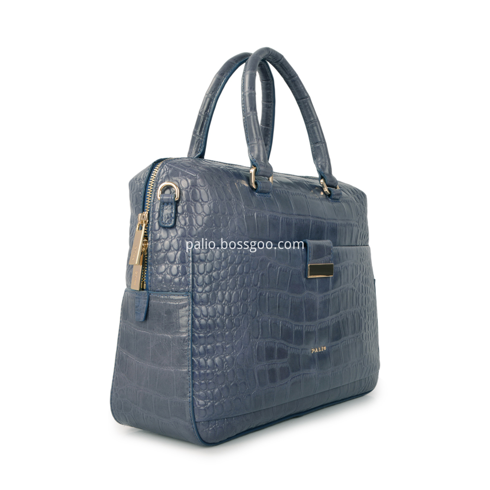 ew coming full grain leather business women portfolio bag