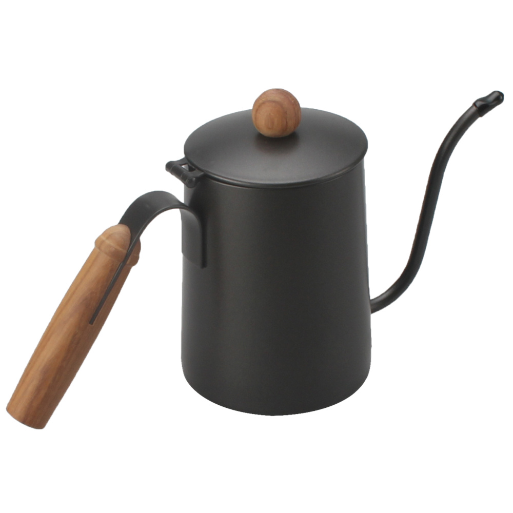 Painting Black Pour Over Coffee Kettle