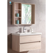 China Wholesale Parquet Muro Murcielado Banheiro Lavatorio Base Vanity Com Gabinete Espelho Mobiliario De Banheiro Freestading Armazem De Armazenamento Barato Made In China Factory Concise Mdf Gabinete Mirror Armarios De Lavanderia Fabricante