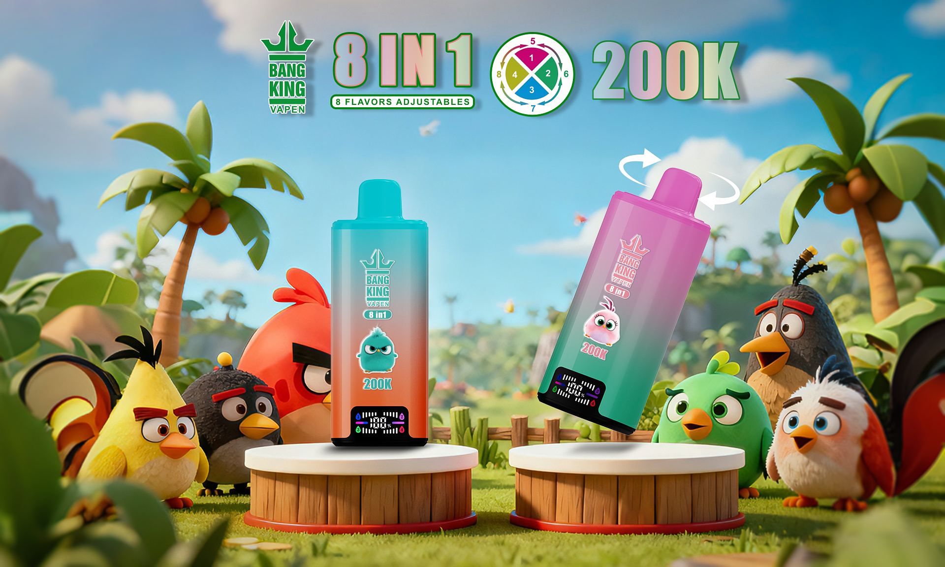 Bang King 8 in 1 200k (14) Bang King 8 in 1 200k (14)