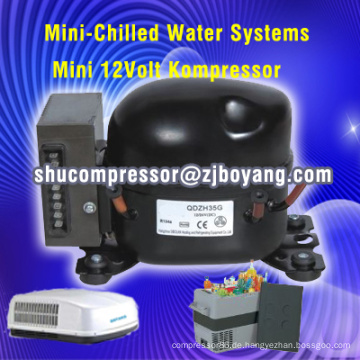 China Ersetzen Sie Bd35f Kompressor Gefrierschrank 12v Kleine Tragbare Klimaanlage Auto Klimaanlage Mini Split Klimaanlage Hersteller