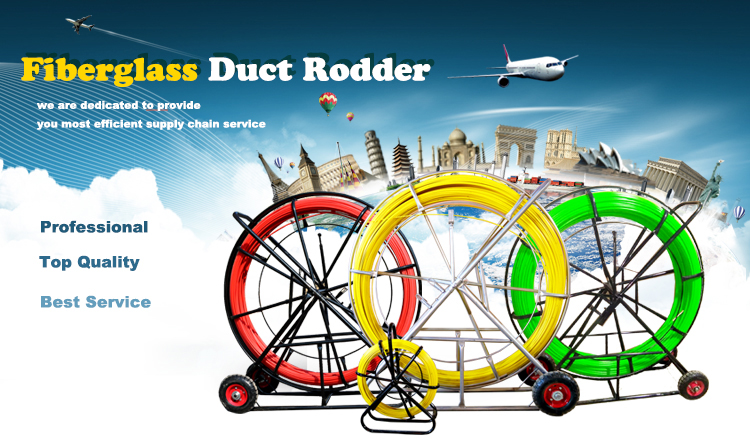 fiberglass duct rodder/duct rod