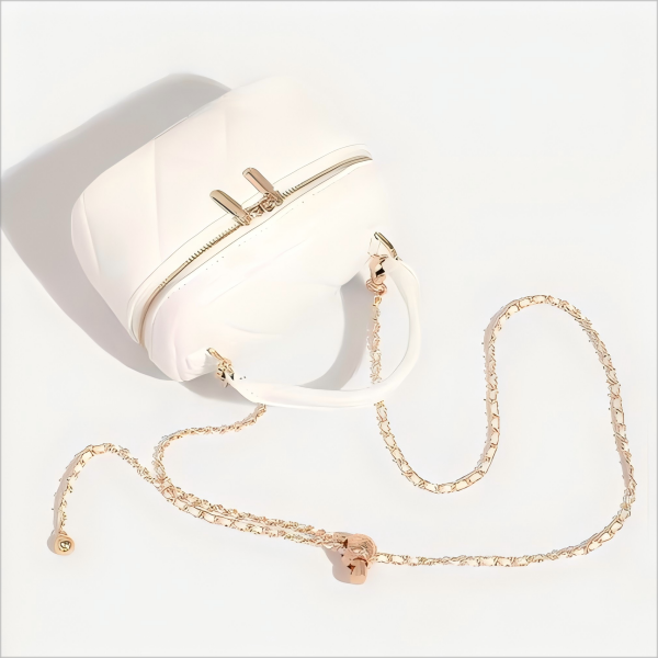 2025 Summer Fashion Striped Chain Box Handbag 2025 Summer Fashion Striped Chain Box Handbag