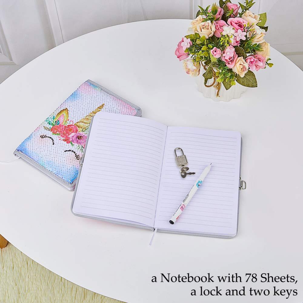 Sequin Unicorn Secret Diary 3 Sequin Unicorn Secret Diary 3