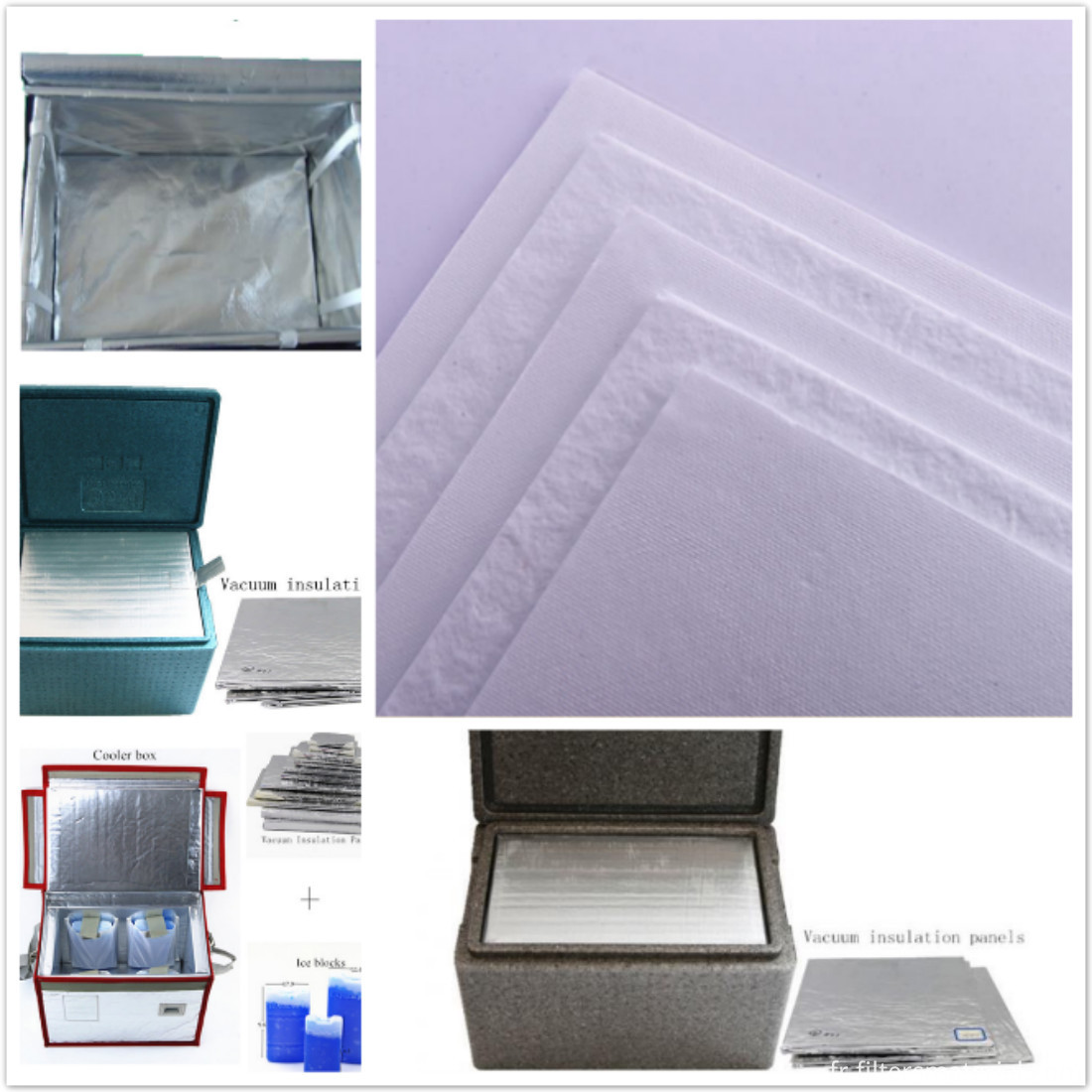 Panneau d'isolation thermique en microfibre de verre Glass Microfiber Thermal Insulation Panel USE