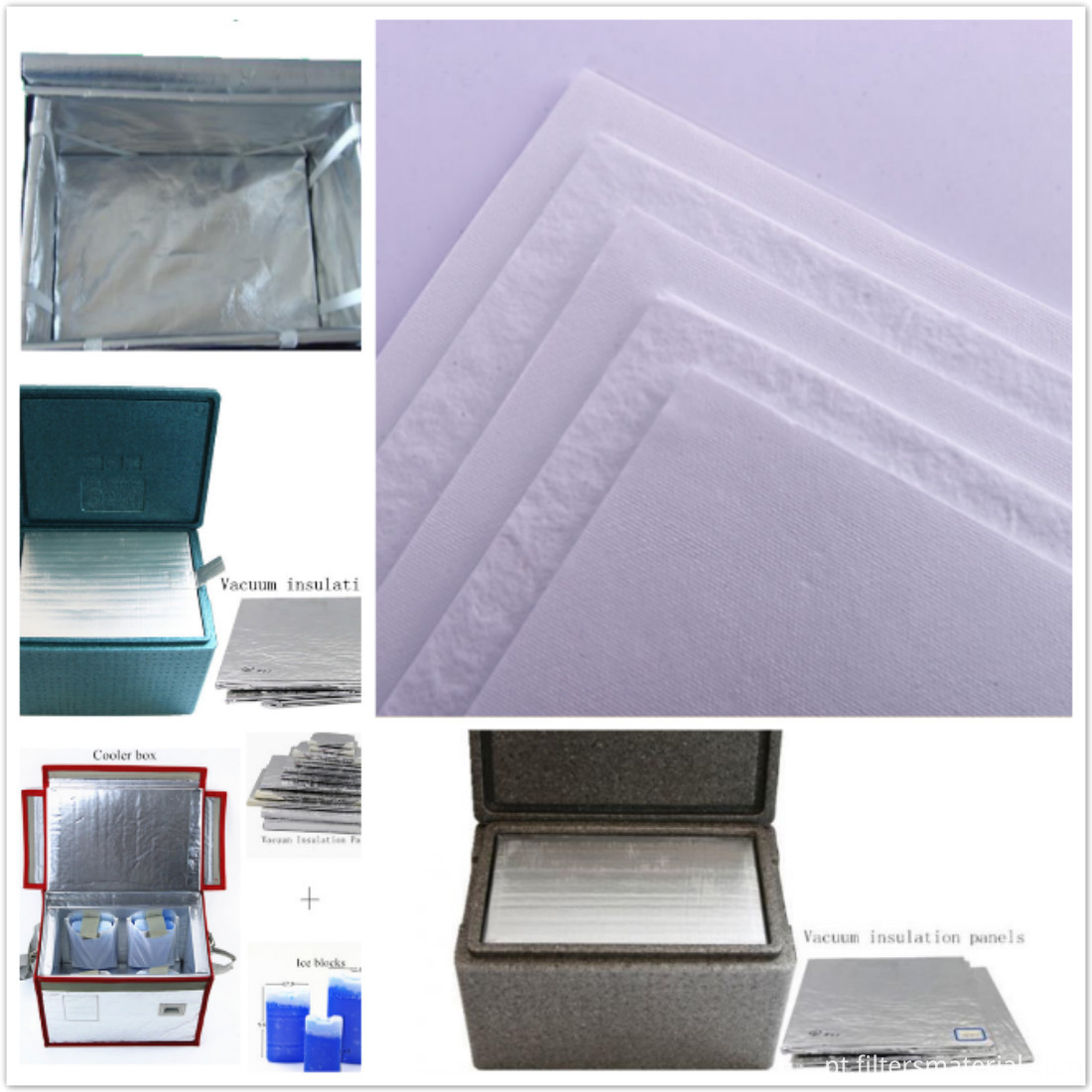 USO DO PAINEL DE ISOLAMENTO Térmico De Microfibra De Vidro Glass Microfiber Thermal Insulation Panel USE