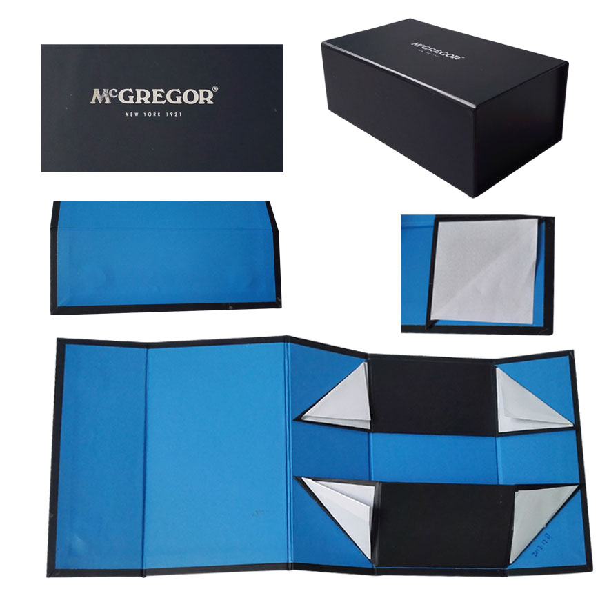 Folding Blue Gift Box