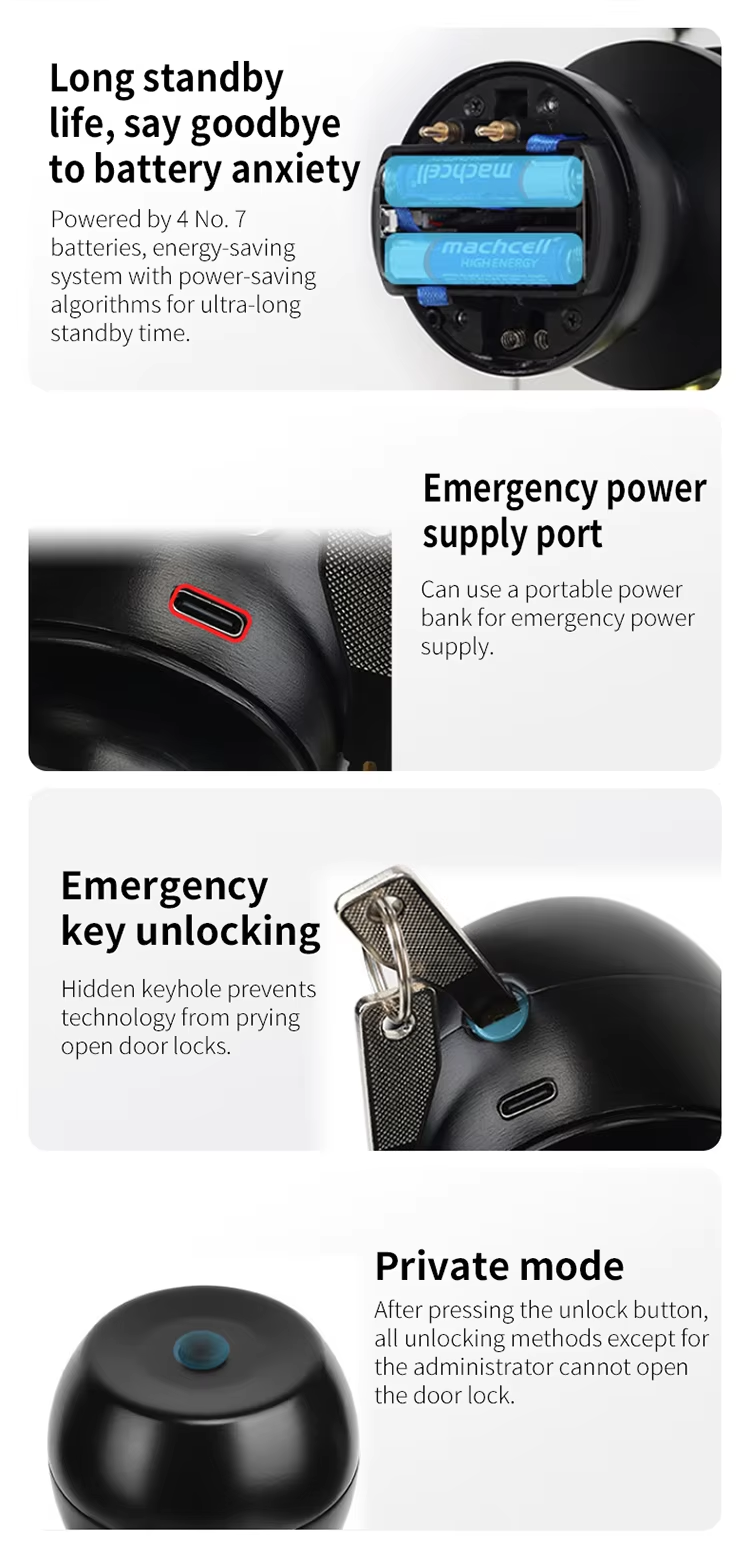 10 1 smart knob door lock 10 1 smart knob door lock