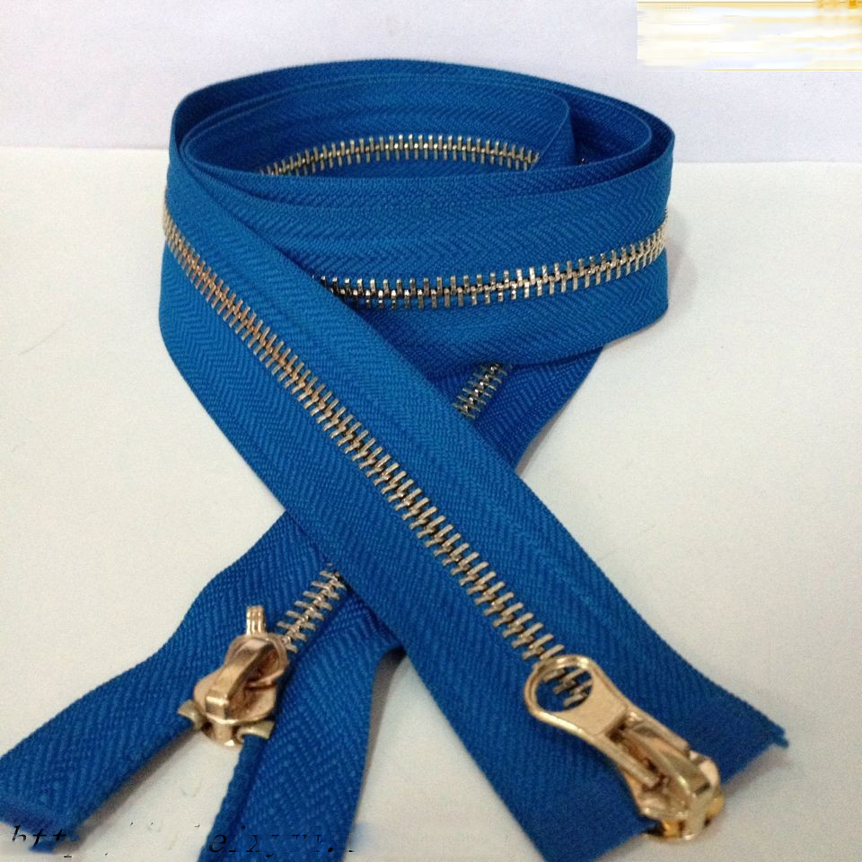 brass zipper   (7040)