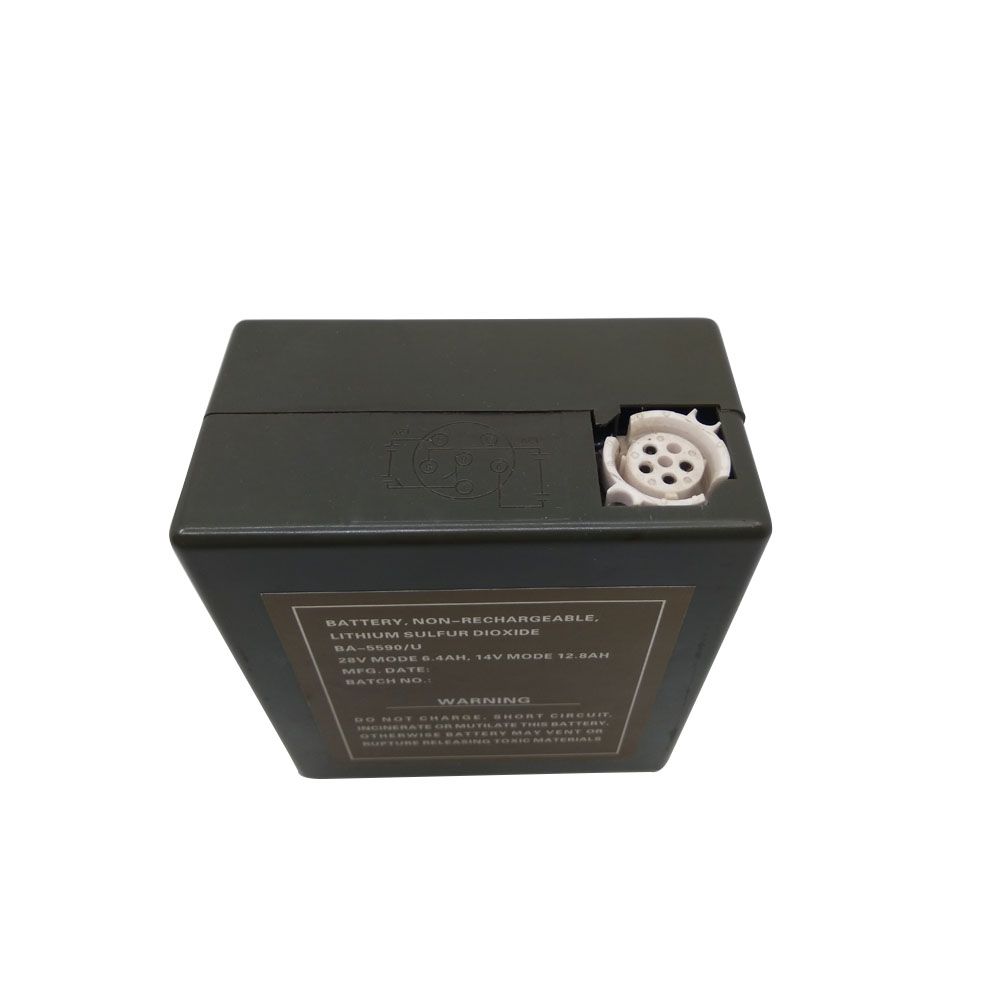 Millatary battery ba-5590//u lithium sulfur dioxide non rechargeable