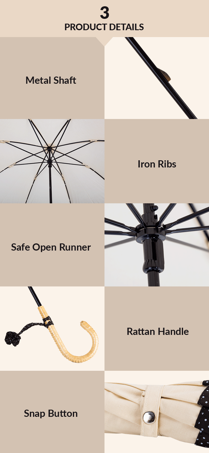 กางเกงว่ายน้ำเด็กผู้หญิง Parasol Cotton ลายสก็อต Cute Cotton Parasol Women S Straight Umbrella