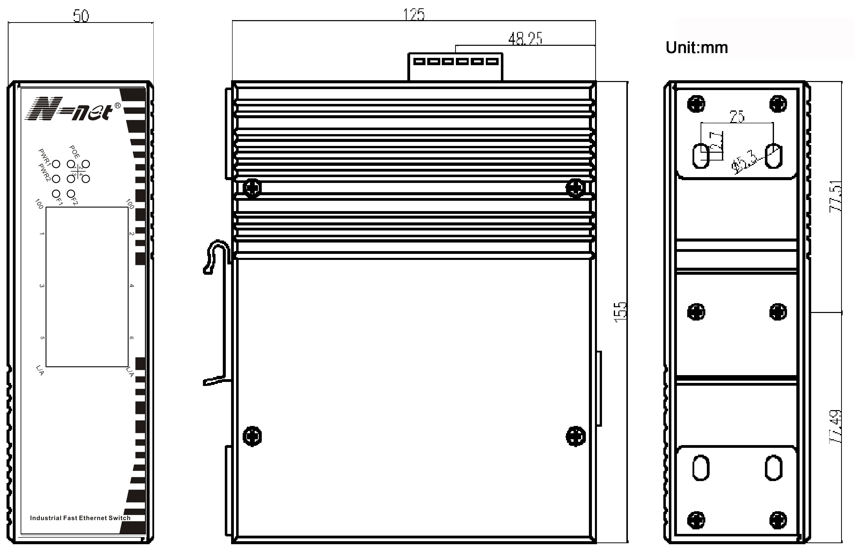 industrial poe switch