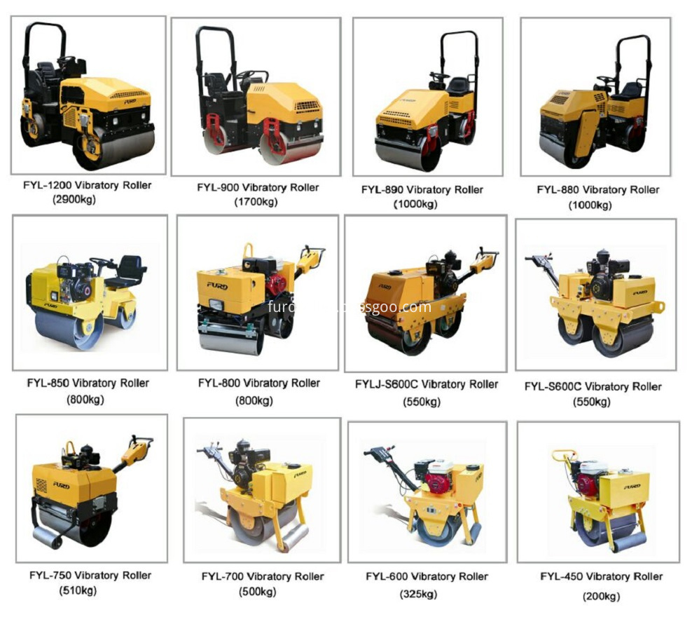 FURD Vibratory Road Roller FURD Vibratory Road Roller