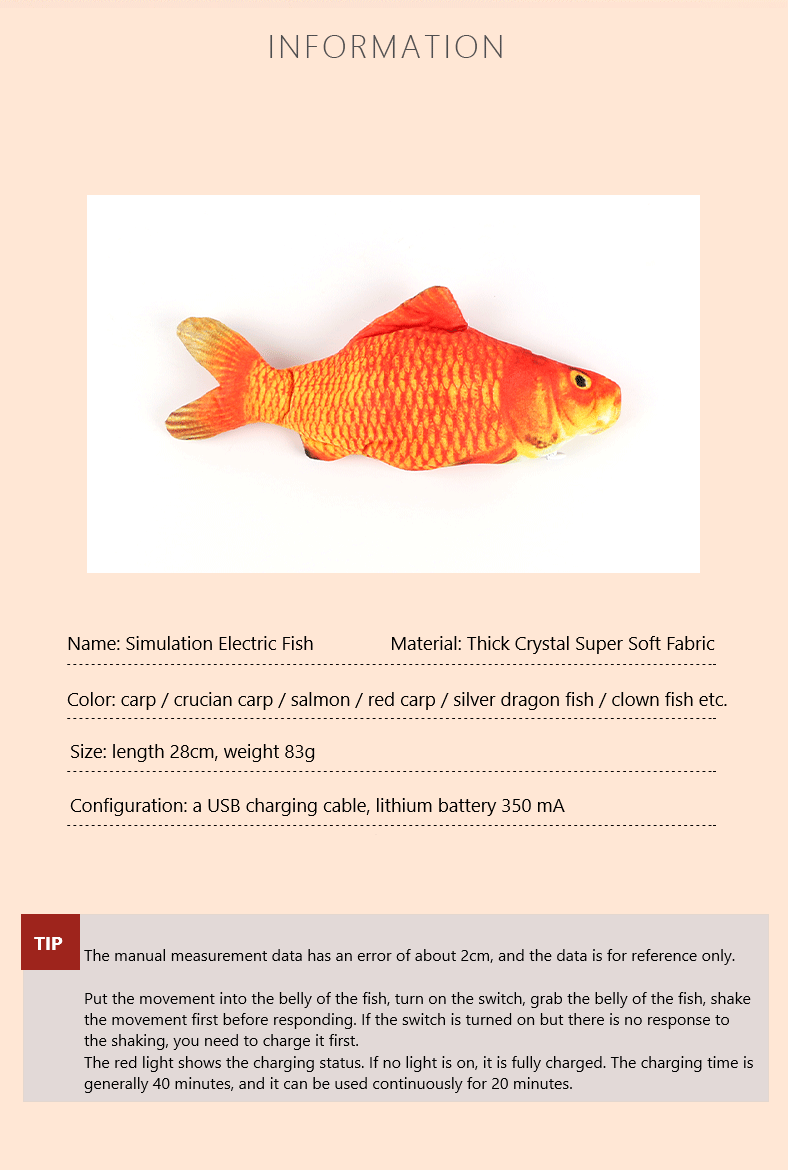 Fish Cat Toys Fish Cat Toys
