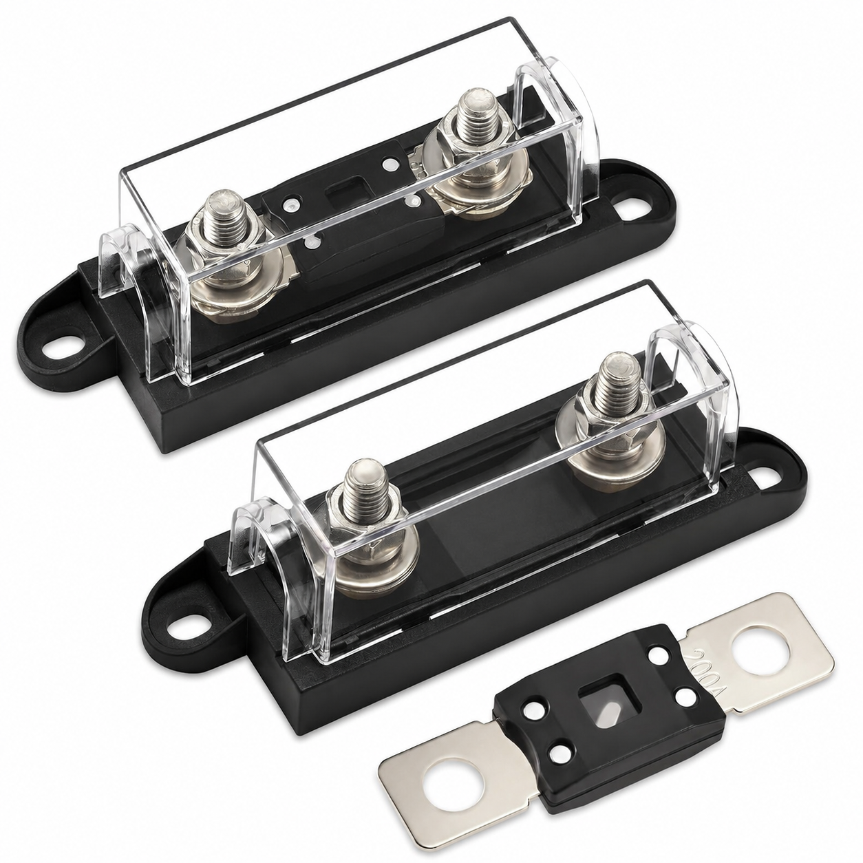 MEGA fuse holder for automotive battery cable protection MEGA fuse holder for automotive battery cable protection