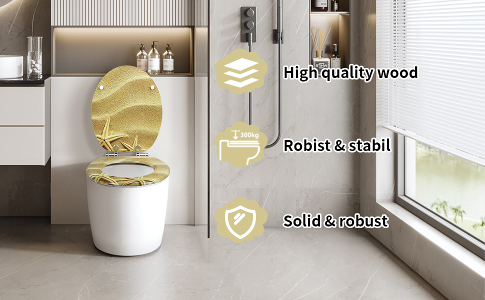 Toilet seat wooden (4) Toilet seat wooden (4)