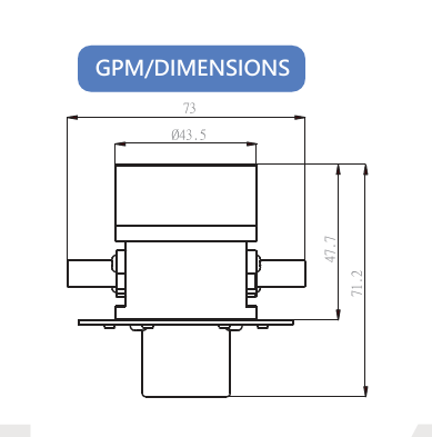 Medical Gear Pump Dimension Medical Gear Pump Dimension