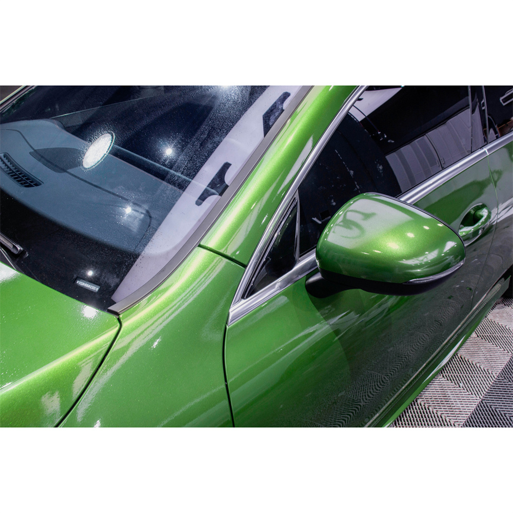 Metal Paint Mamba Green Vinyl Wrap Metal Paint Mamba Green Vinyl Wrap