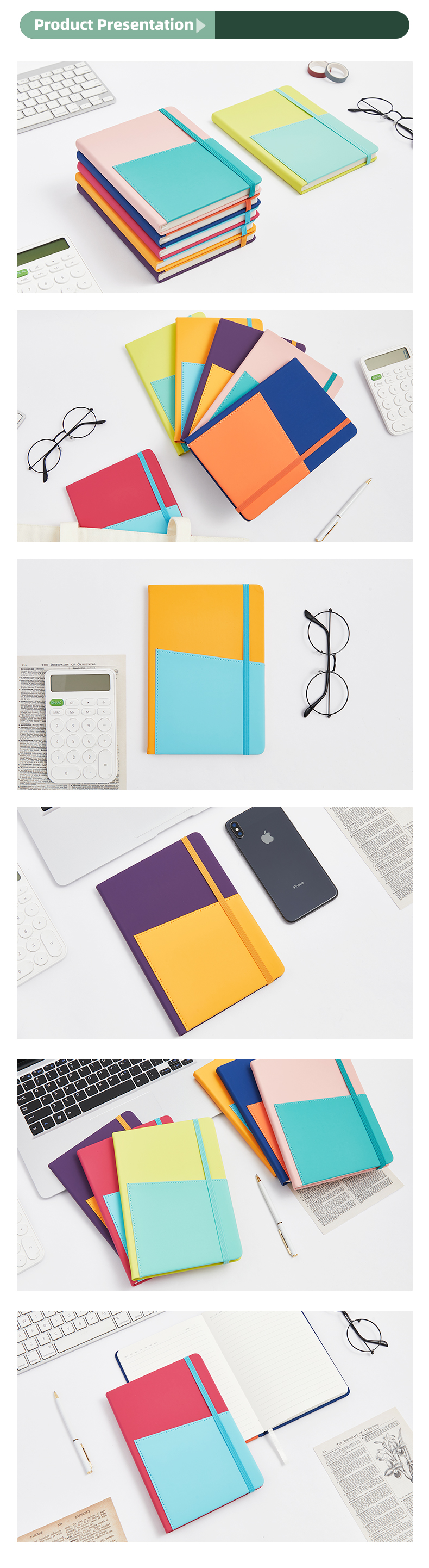 Pu cover notebook with pu pocket10 Pu cover notebook with pu pocket10