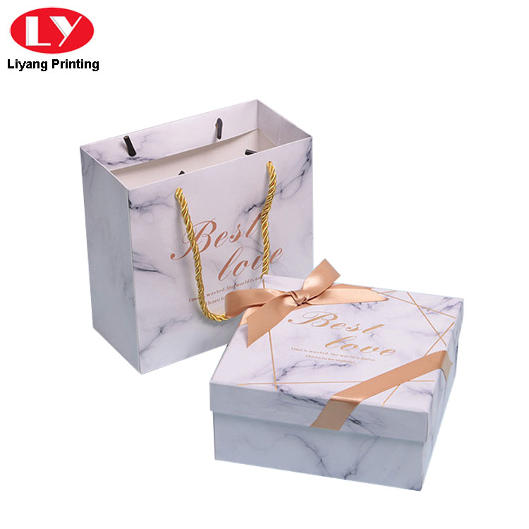 Gift Box Marble Design