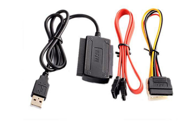 USB 2.0 to SATA/IDE Hard Drive Adapter 