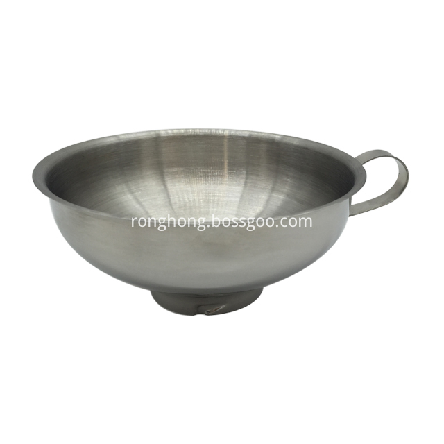 Entonnoir à confiture en acier inoxydable avec poignée à large bouche 1 Stainless Steel Jam Funnel With Handle Wide Mouth 1