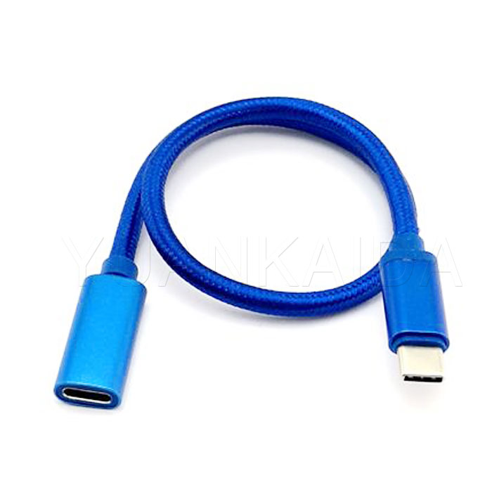 USB-C3.1 Male To Female Extension Cable