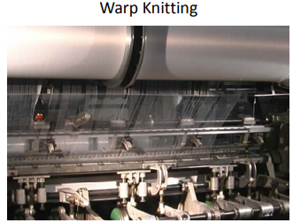 warp knitting beam