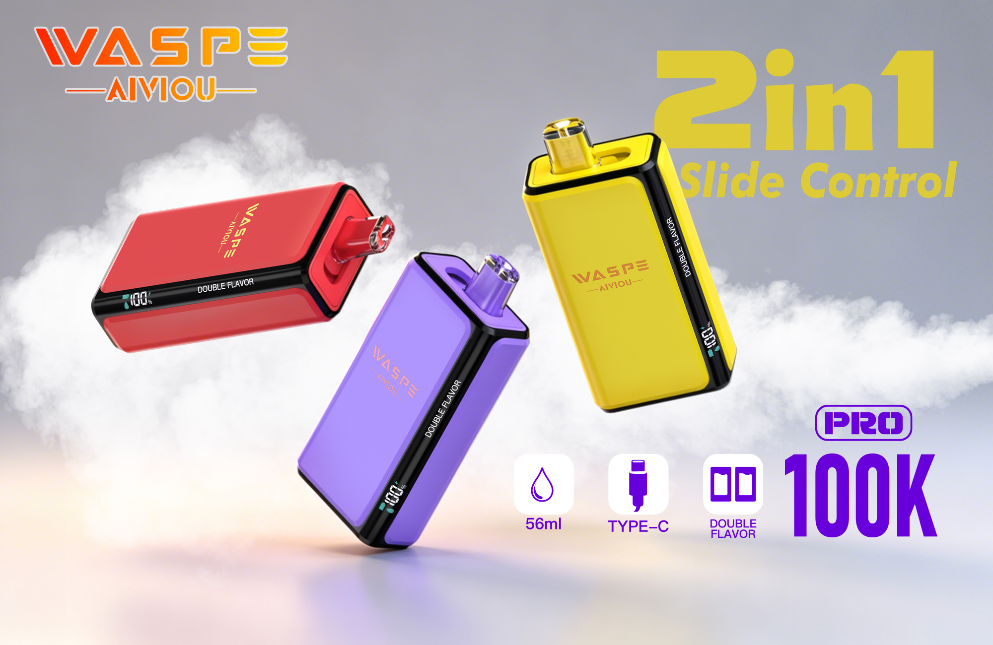 Waspe Double Flavor 100K pro (11) Waspe Double Flavor 100K pro (11)