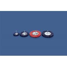 shaft mounted brushes nylon abrasive