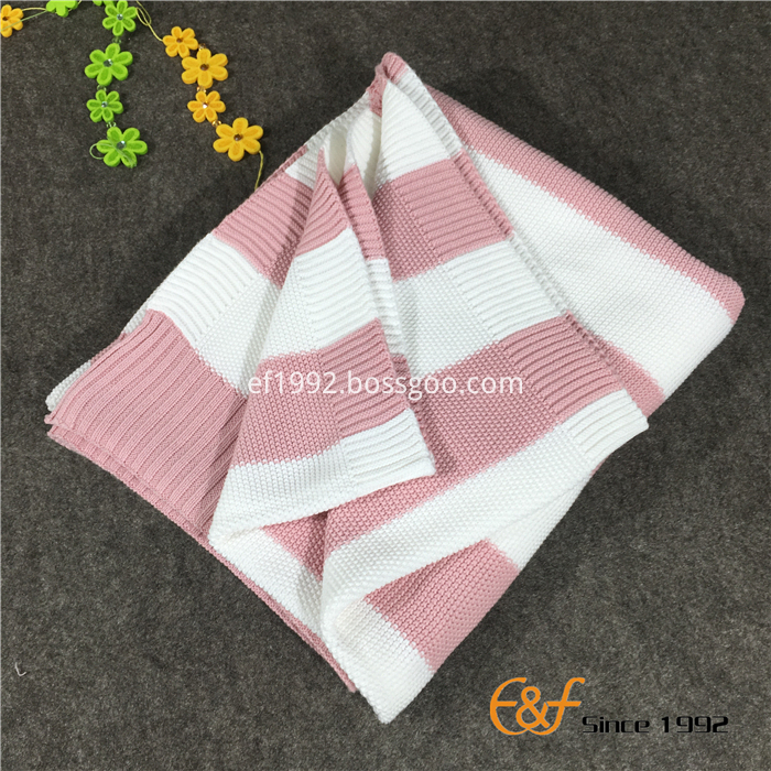 cotton knitted blanket cotton knitted blanket