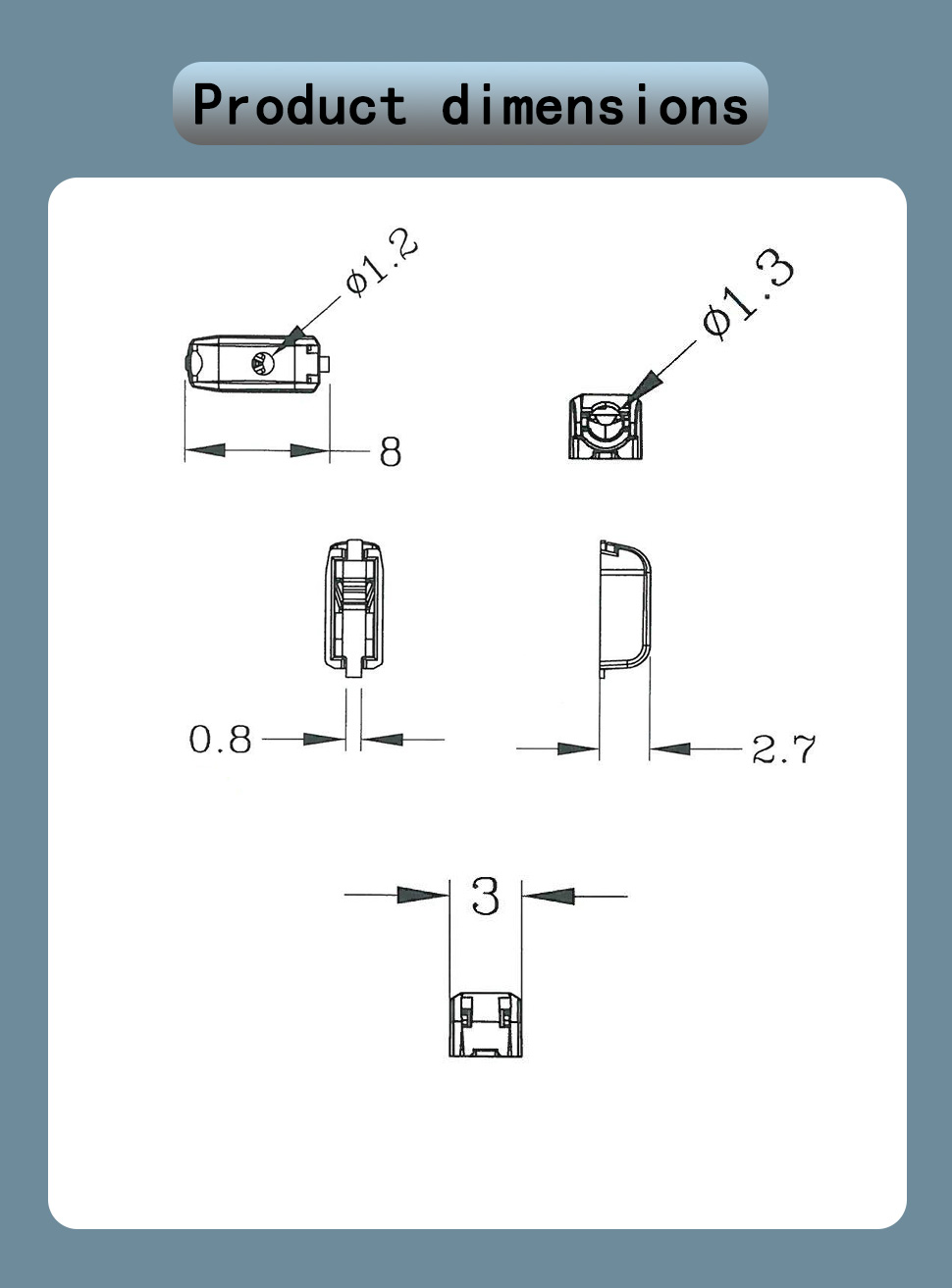 SMD Wire Terminals Block SMD Wire Terminals Block