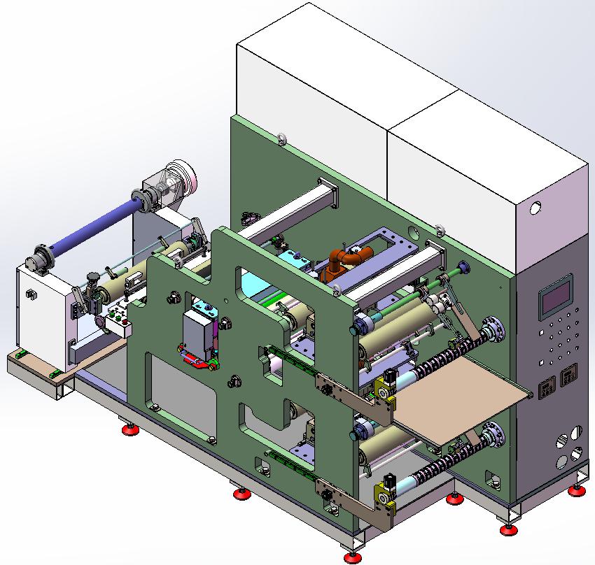 автоматическая машина для продольной резки аккумуляторных электродов automatic battery electrode slitting machine