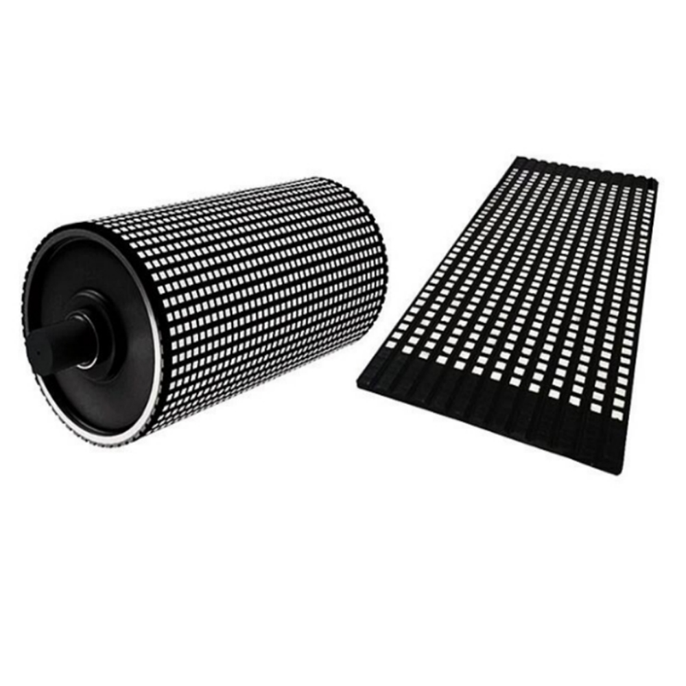 Mining ceramic drum cover rubber Mining ceramic drum cover rubber