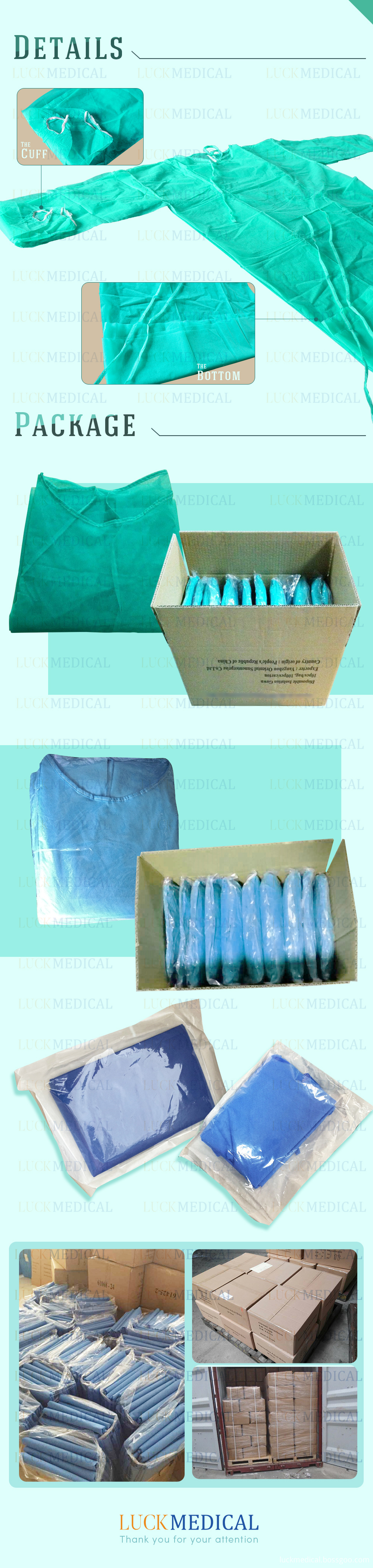 Disposable Medical Protective Non Woven Isolation Gown Disposable Medical Protective Non Woven Isolation Gown