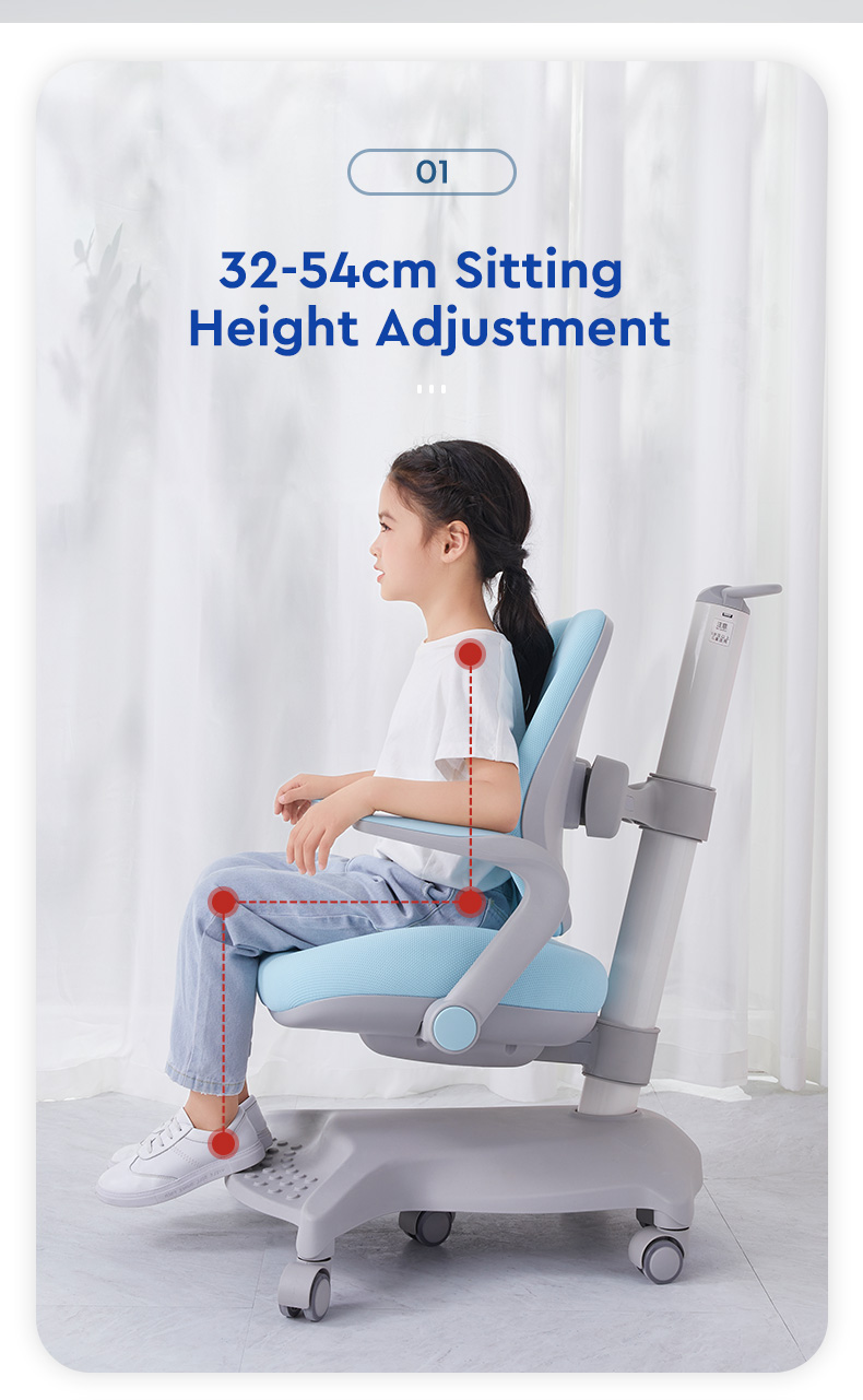 adjustable high back chair
