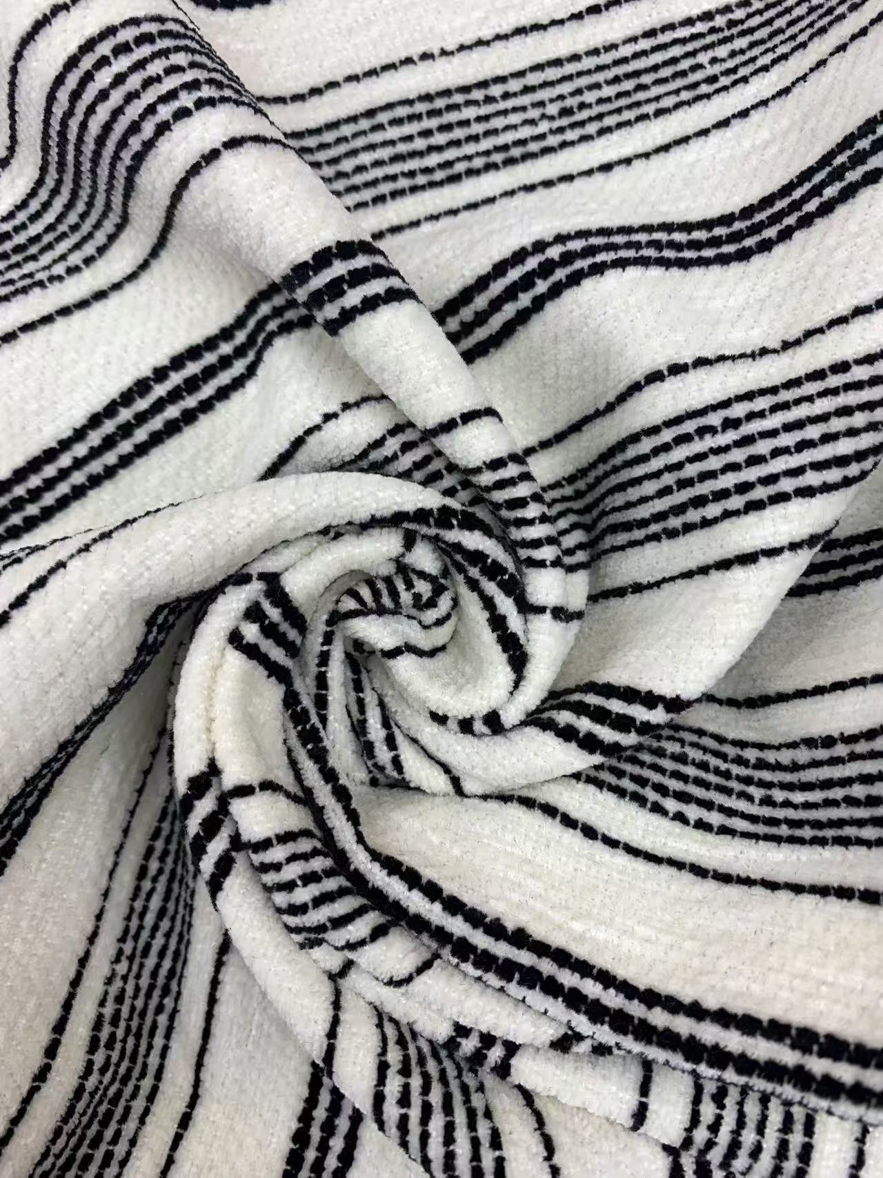 Striped Chenille Fabric for Sofa Striped Chenille Fabric for Sofa