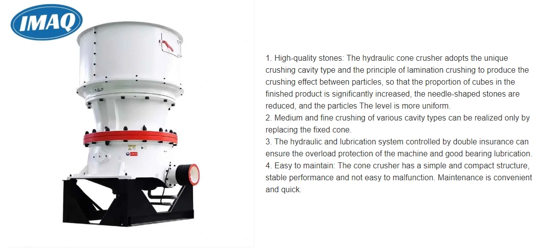 CS/CH series bottom single cylinder cone crusher CS/CH series bottom single cylinder cone crusher