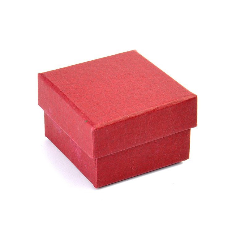 Peti Hadiah Cincin Barang Kemas Merah Mewah Red Luxury Paper Jewelry Ring Gift Box