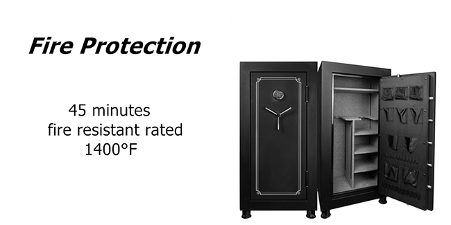 rifle de aço escondido, arma de segurança à prova de fogo hidden steel rifle fireproof security gun safe