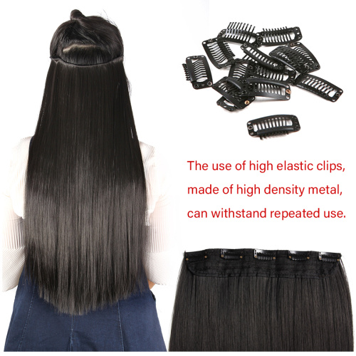 Alileader Best Colorful Long Straight Hairpiece Smooth Thick 5 Clips Synthetic Hair Extension Clip in Supplier, Supply Various Alileader Best Colorful Long Straight Hairpiece Smooth Thick 5 Clips Synthetic Hair Extension Clip in of High Quality