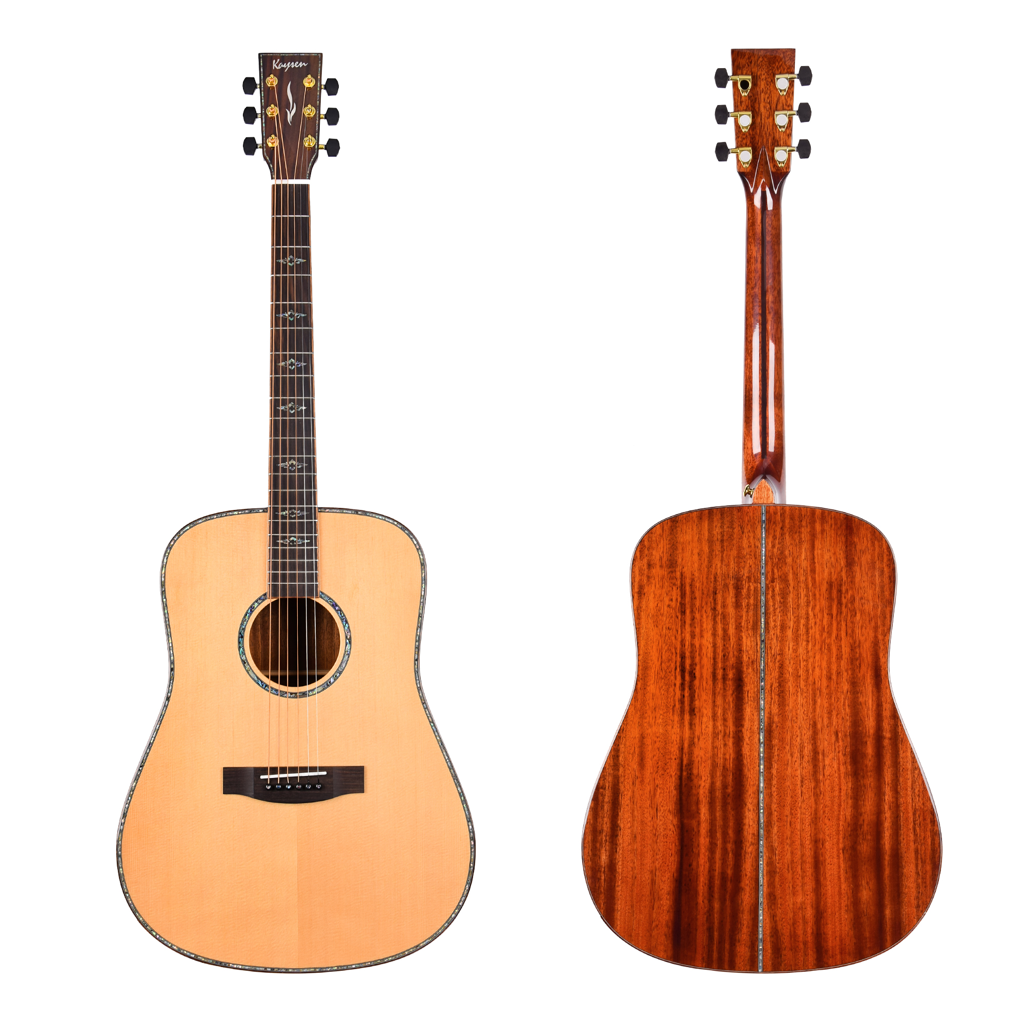 Kaysen Guitar 41 Inch All Solid K-X800SS (13) Kaysen Guitar 41 Inch All Solid K-X800SS (13)