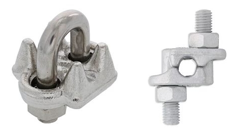 Drop Forged Traditional Style Wire Rope Clip and Drop Forged Fist Grip Style Wire Rope Clip Drop Forged Traditional Style Wire Rope Clip and Drop Forged Fist Grip Style Wire Rope Clip
