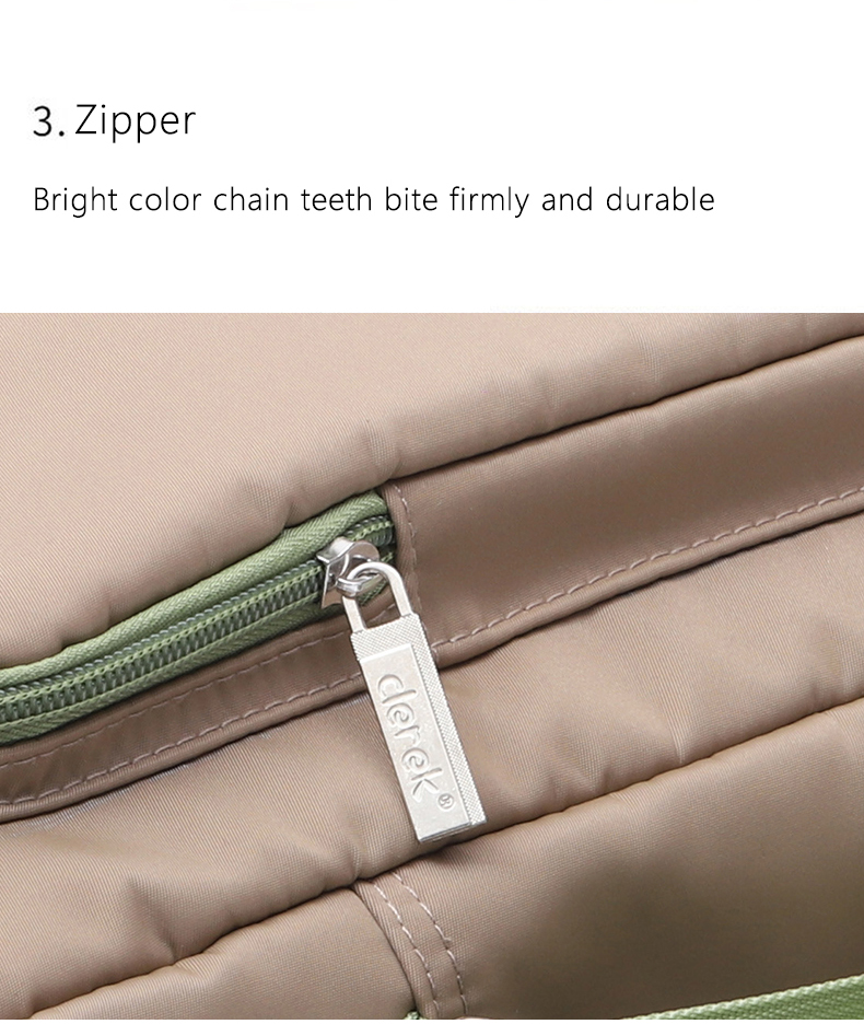 Metal zipper material is safe and reliable, with smooth opening and closing Metal zipper material is safe and reliable, with smooth opening and closing